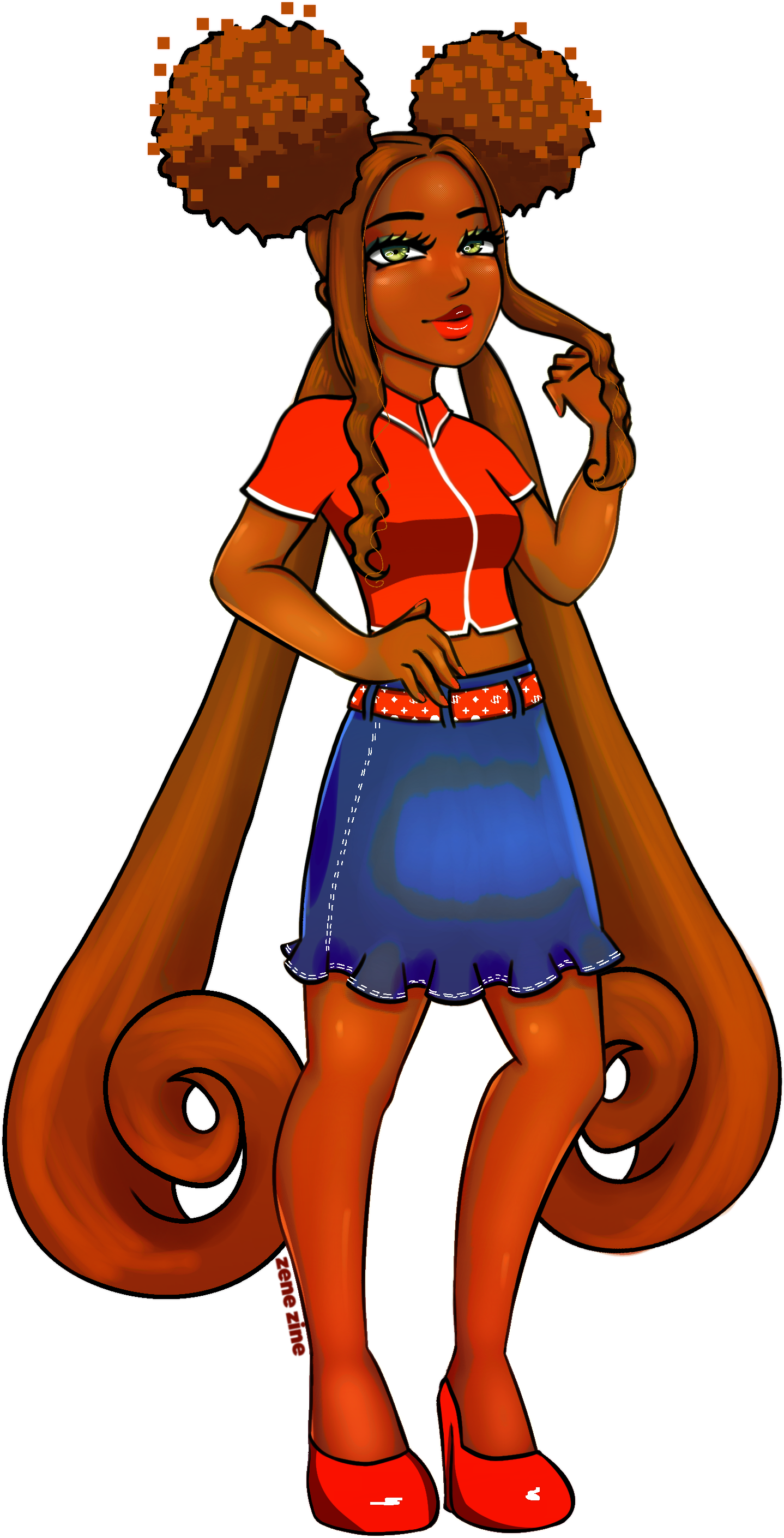 Shana, full body